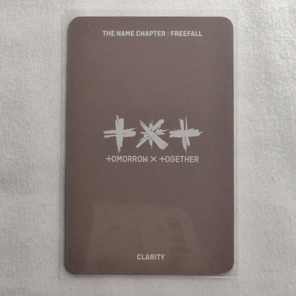 TXT The Name Chapter: FREEFALL (Clarity VER.) Photocard - TAEHYUN - Picture 2 of 2